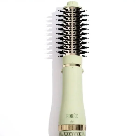❤️ NEW EDREE THE BELLA VOLUME BLOWDRY STYLER HAIR BRUSH 2 BRUSH TITANIUM - Picture 2 of 5